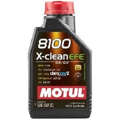 OLIO MOTUL 5W30 8100 X-CLEAN EFE LT 1