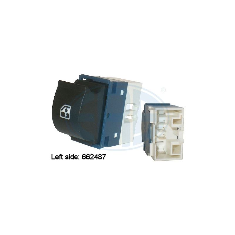 Alzavetro Fiat Grande Punto Pulsante Alzacristallo Anteriore Sinistro Per Fiat Doblo/Idea/Lancia Musa - 5 Pin, Ricambio KASturbo Pulsante 5 Pin