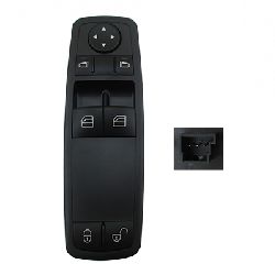 PULSANTIERA ALZAVETRO ANT SX MERCEDES A W169 2004 - B W245 2005 (2 TASTI)