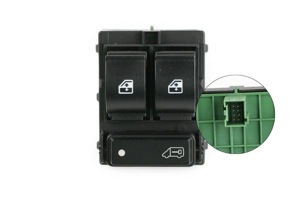 Interruttore Alzacristallo Elettrico Lato Guida 735421710 6454XR - Ricambio Per Fiat Ducato (2006-2014) E Citroen Jumper - 4