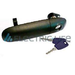 MANIGLIE PORTA EST PANDA 312 ANT SX NERA CON PRED. NOTTOLINO