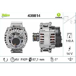ALTERNATORE ORIGINALE VALEO AUDI S3 - VW - TFSI - TSI