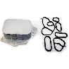 RAD. SCAMB. OLIO CITROEN C1- C2 - FIESTA VI TDCI 1.4 HDI C/GUARNIZIONI